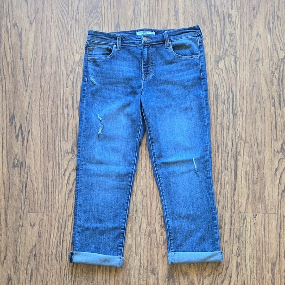 Liverpool Girlfriend Distressed Jeans - Women's Size 10/30P - Picture 2 of 8